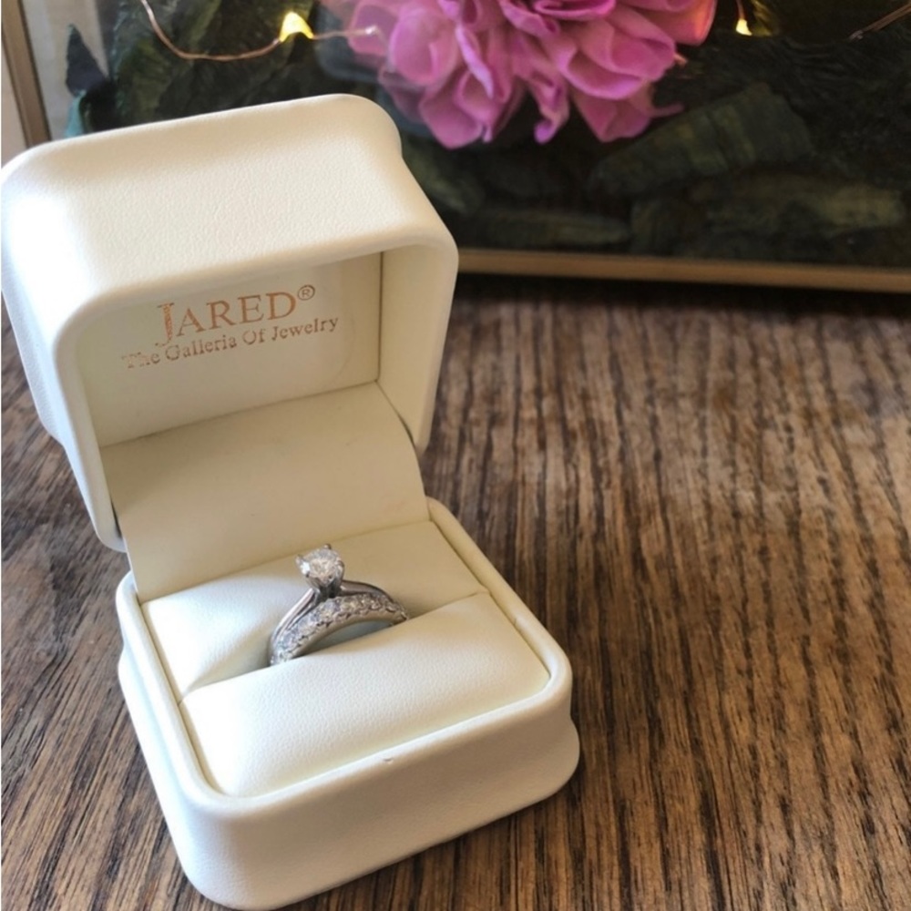14K Diamond Ring Set